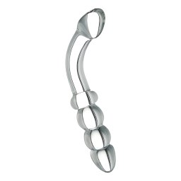 Prisms Hamsa - oboustrann sklenn dildo na bod G - ir