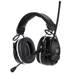 EARMOR sluchátka elektronická M300T s BlueTooth a FM rádiem ČERNÁ