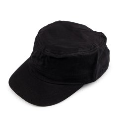 Bavlněná kšiltovka, barva 5 černá