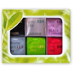 Pangea Tea Kolekce 120 porcovaných čajů, mix druhů, 225g