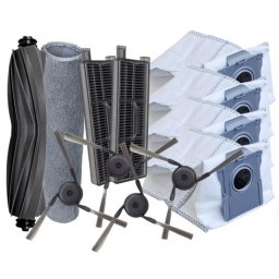12ks HEPA filtry, kartáče, sáčky a mop pro MOVA Z50 Ultra, sada