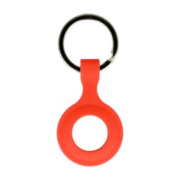 AirTag 1 / 2 Silicone Ring Přívěsek na klíče - Oranžový