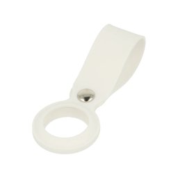 Klíčenka AirTag 1 / 2 Silicone Loop - Bílá