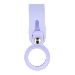Klíčenka AirTag 1 / 2 Silicone Loop - Fialová