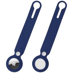 Klíčenka iMore AirTag 1 / 2 Silicone Loop - Modrá