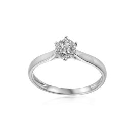 Briliantový zásnubní prsten Christina, 14K IZBR590A