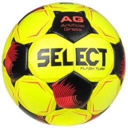 Select Fotbalový míč FB Flash Turf žluto červená