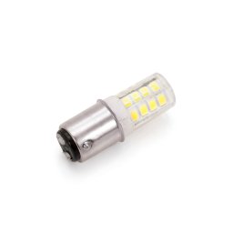 Žárovka LED 230V, 2W pro šicí stroje a overlocky - bajonet