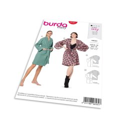 Střih Burda 6161 - Kimono, župan
