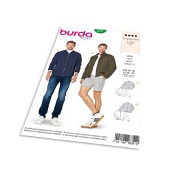 Střih Burda 6351 - Pánská bunda