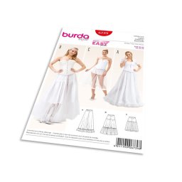 Střih Burda 6739 - Spodnička