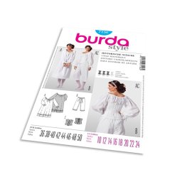 Střih Burda 7156 - Dobové spodní prádlo