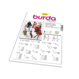 Střih Burda 8576 - Oblečky pro panenky (barbie)