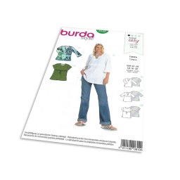 Střih Burda 8100 - Dámský top