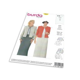 Střih Burda 8949 - Dámské sako