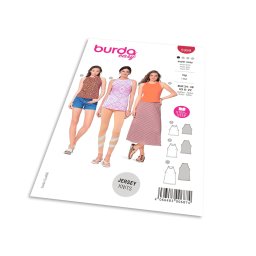Střih Burda 5999 - Tílko, top bez rukávů