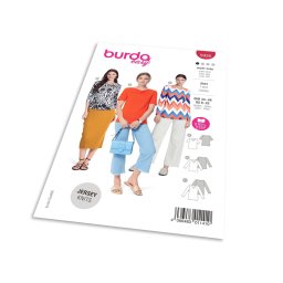 Střih Burda 5926 - Sako (4 varianty)