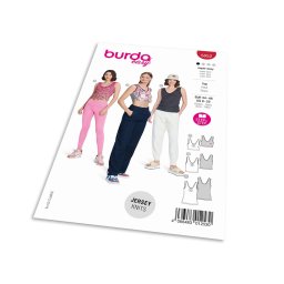 Střih Burda 5852 - Tílko, top, krátký top