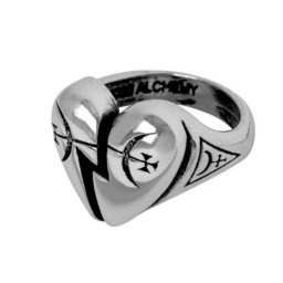 prsten ALCHEMY GOTHIC - Broken Promise - R258
