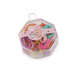 Mini gumičky do vlasů v boxu, barva 2 mix