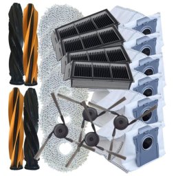 20ks Sada HEPA filtry, sáčky, mopy a kartáče pro DREAME L50, X50 Master, X50 Ultra, Mova