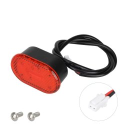 Ridefixing Zadní brzdové LED světlo Xiaomi Electric Scooter 5 / 5 Pro / 5 Max červené