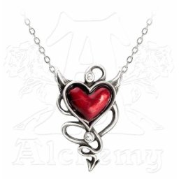 obojek ALCHEMY GOTHIC - Devil Heart - ULFP20