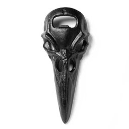 otvírák ALCHEMY GOTHIC - Black Raven Skull - SBO7