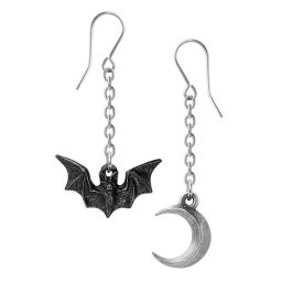 náušnice ALCHEMY GOTHIC - Lunatious - E487