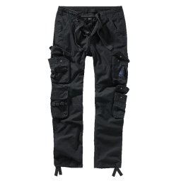 Kalhoty PURE SLIM FIT vintage ČERNÉ vel. 3XL