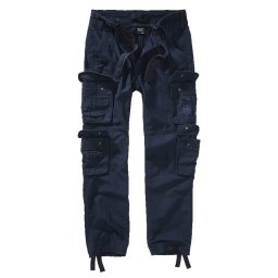 Kalhoty PURE SLIM FIT vintage MODRÉ vel. L