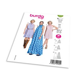 Střih Burda 5628 - Šaty