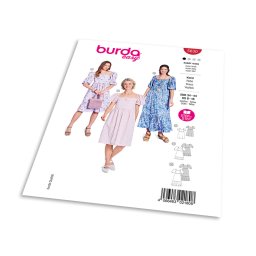 Střih Burda 5630 - Letní šaty