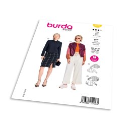 Střih Burda 5671 - Sako nebo sportovní bunda