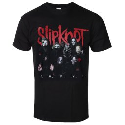 tričko pánské Slipknot - WANYK Logo - ROCK OFF - SKTS47MB