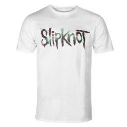 tričko pánské Slipknot - Adderall Faceback - WHT - ROCK OFF - SKTS124MW