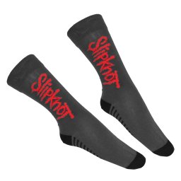 ponožky Slipknot - Logo Vertical - GREY - ROCK OFF - SKSCK12MG