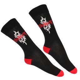 ponožky Slipknot - Tribal S Text - BL - ROCK OFF - SKSCK11MB
