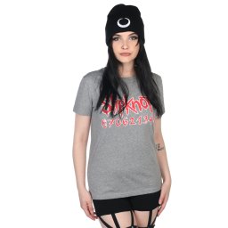 tričko dámské Slipknot - Don't Ever Judge Me - GREY - ROCK OFF - SKTS154LG