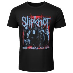 tričko pánské Slipknot - Here Comes The Pain - BL - ROCK OFF - SKTS167MB