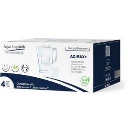 Aqua Crystalis filtrační patrona AC-MAX+ (náhrada filtru Brita Maxtra) - 4 kusy