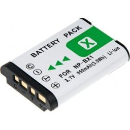 T6 power Sony NP-BX1, 1080mAh, 3,9Wh, šedá