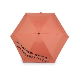 Dámský mini skládací deštník, barva 2 korálová světlá