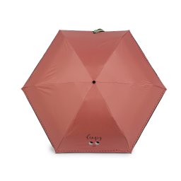 Dívčí mini skládací deštník, barva 2 meruňková