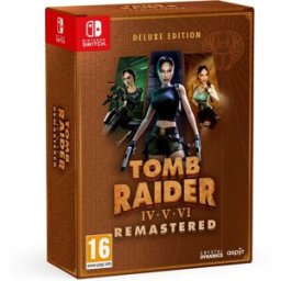 U&I Entertainment Tomb Raider IV-VI Remastered Starring Lara Croft: Deluxe Edition - Nintendo Switch