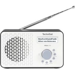 TechniSat Radiopřijímač DAB+/FM Viola 200, white/black
