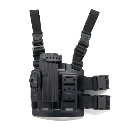 DASTA pouzdro pistolové PHDLB stehenní CZ P-10C, Glock 19 se závěsem 955 PRAVÉ