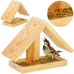 DECHLAND Krmítko pro ptáky DECHLAND KAR01 přírodní KA-01-S-N-XG