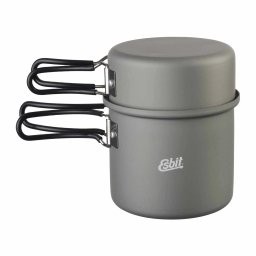 ESBIT hrnec dvojdílný 1000 & 475 ml tvrdě eloxovaný hliník
