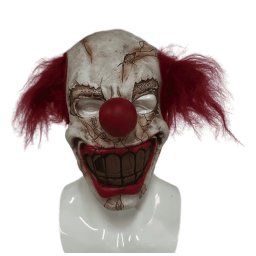 Klaun Pennywise maska na obličej - pro děti i dospělé na Halloween či karneval